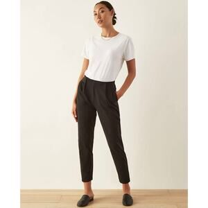 NWOT ADAY Turn It Up Black Stretch Pants Size XL High Rise Tailored Trousers